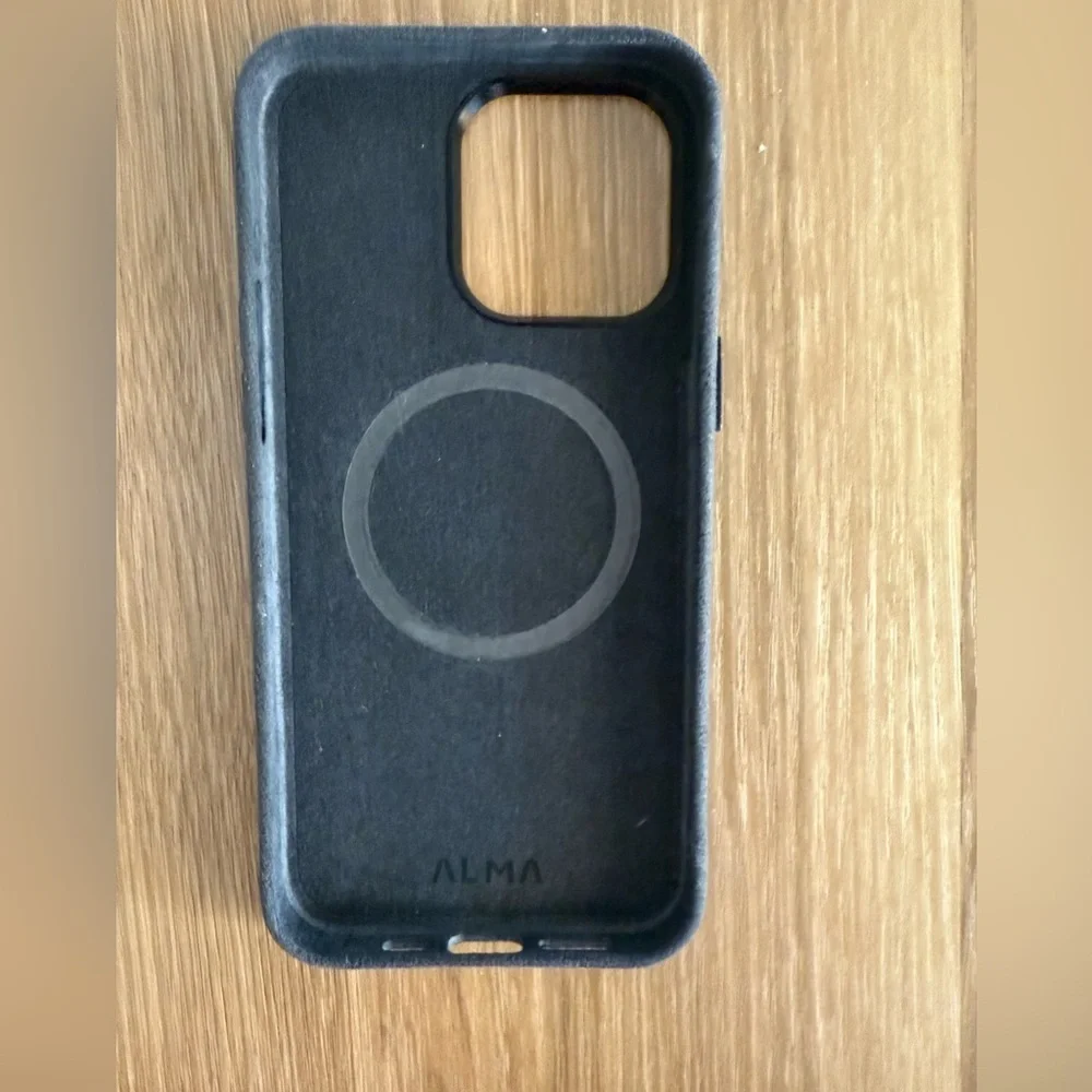 ALMA alacantara full wrap iPhone 15 Pro Max Case